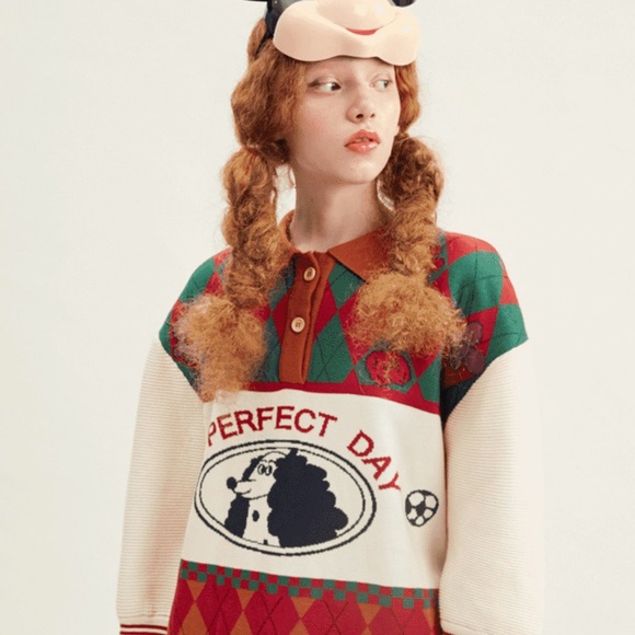 Kina & Tam “ A perfect day” sweater - Picture 3 of 4